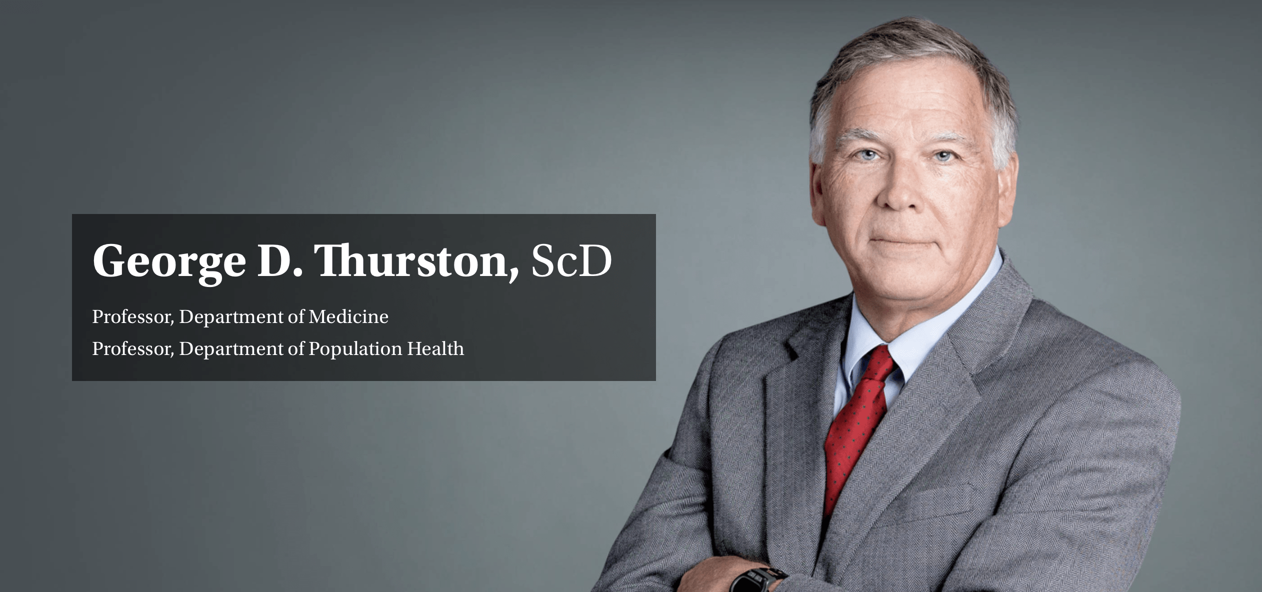 Dr. George Thurston, ScD